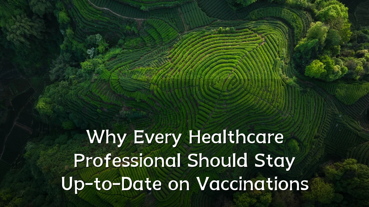 Why Every Healthcare Professional Should Stay Up-to-Date on Vaccinations