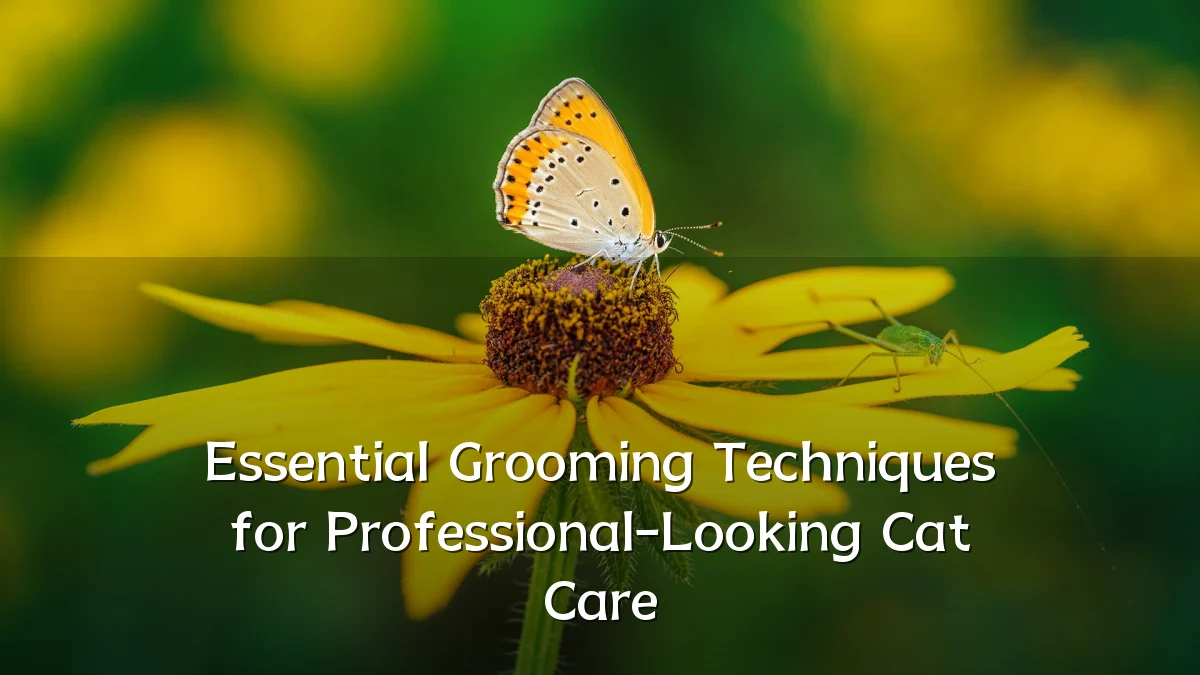 Essential Grooming Techniques for Professional-Looking Cat Care