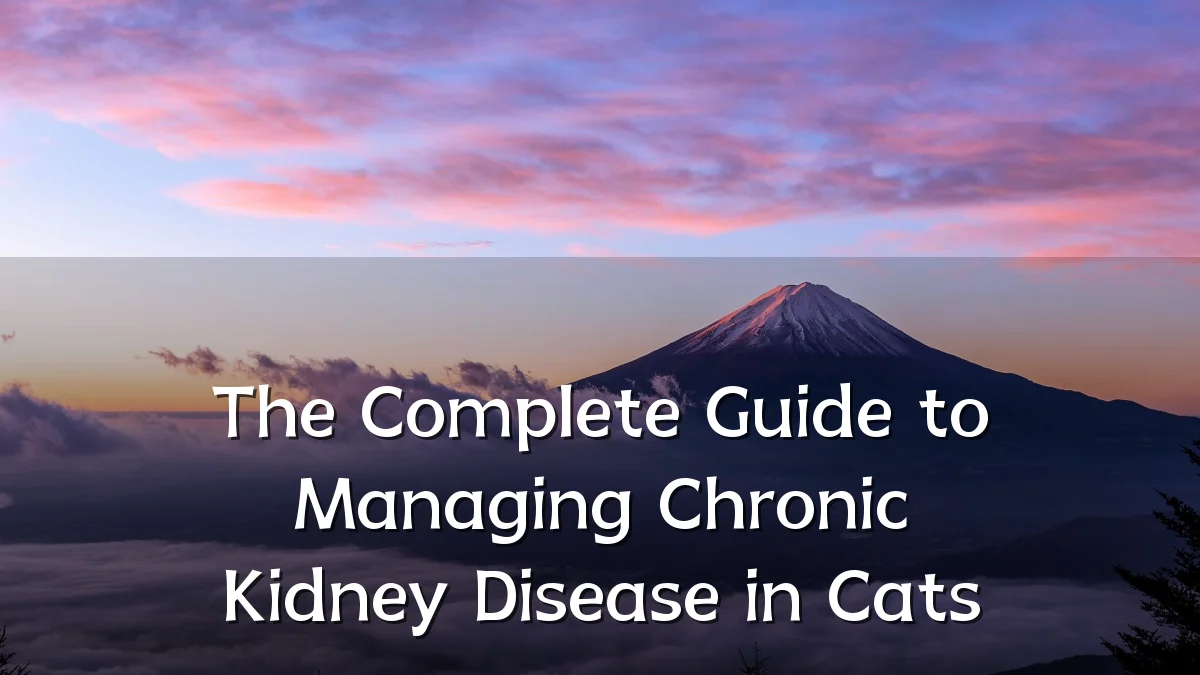 The Complete Guide to Managing Chronic Kidney Disease in Cats