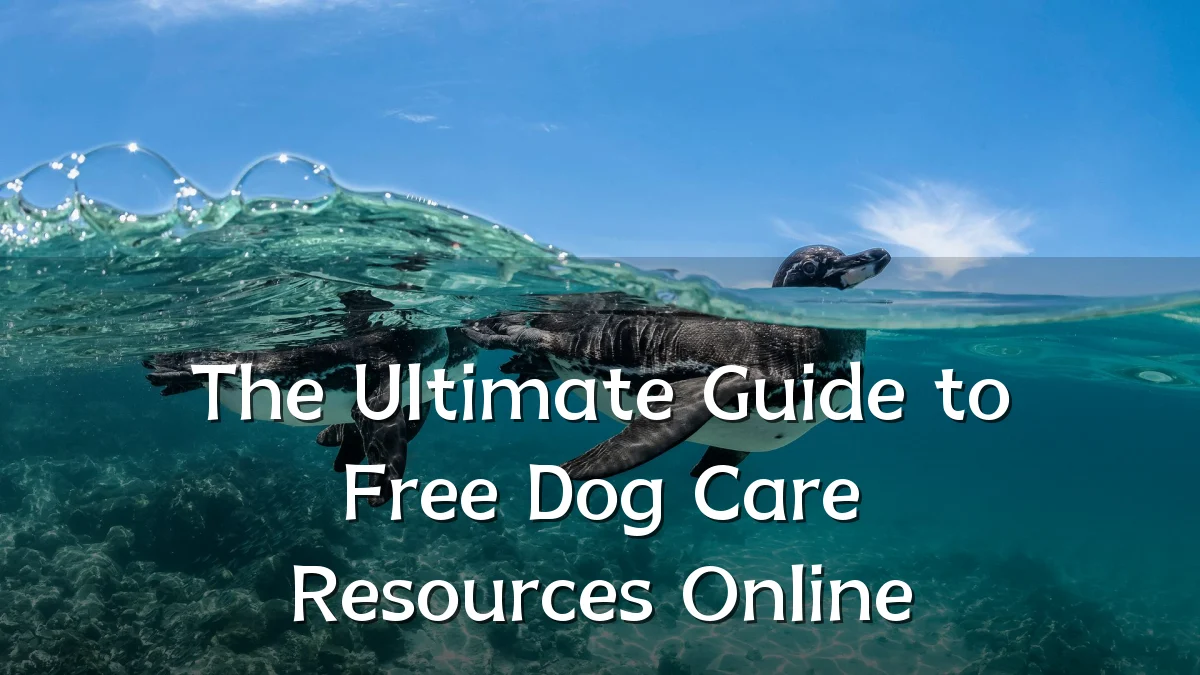 The Ultimate Guide to Free Dog Care Resources Online