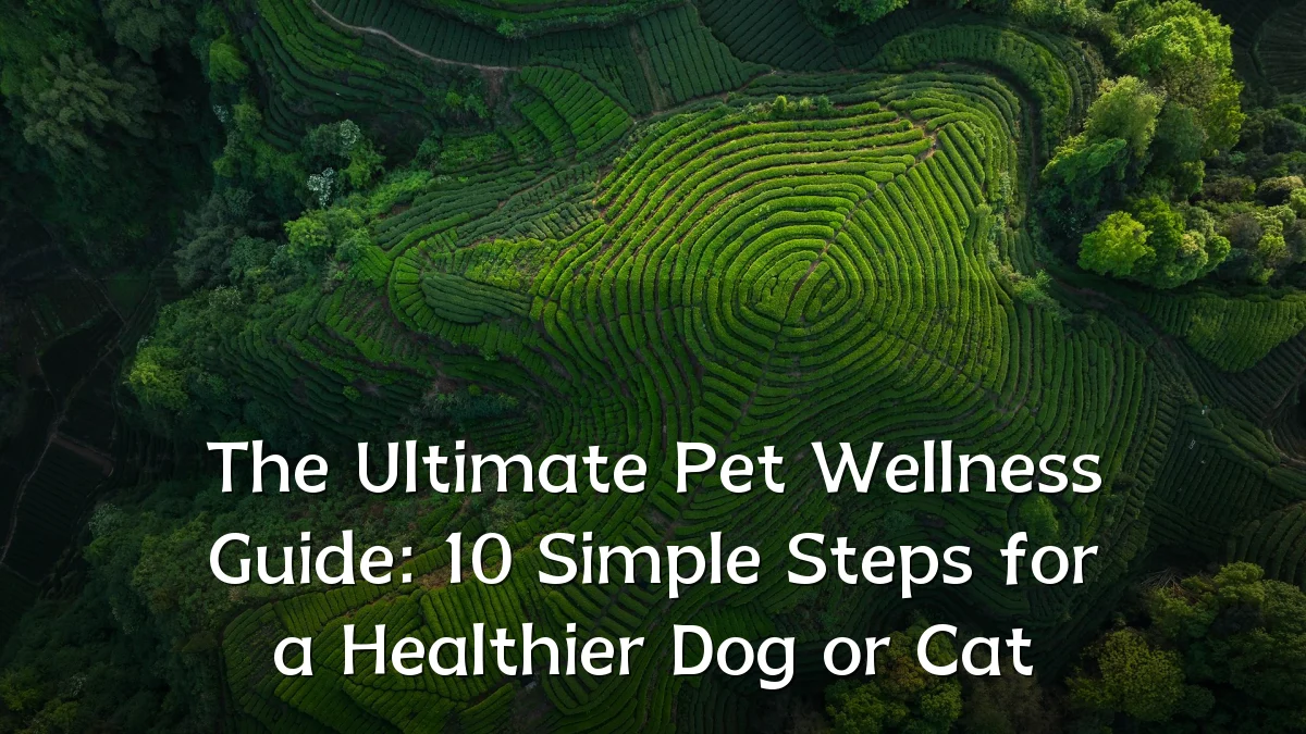 The Ultimate Pet Wellness Guide: 10 Simple Steps for a Healthier Dog or Cat