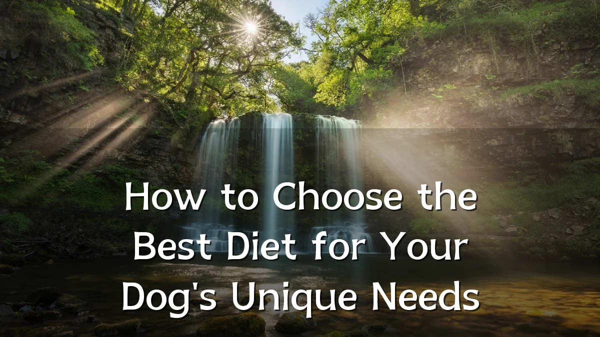 How to Choose the Best Diet for Your Dog's Unique Needs