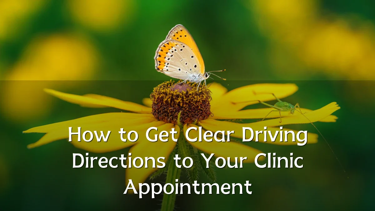 How to Get Clear Driving Directions to Your Clinic Appointment
